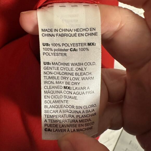 Chico’s women’s blouse, shooting jacket burnt orange quiet luxury heritage fall - Picture 6 of 10